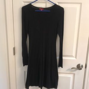 Merona Black Long Sleeve Dress